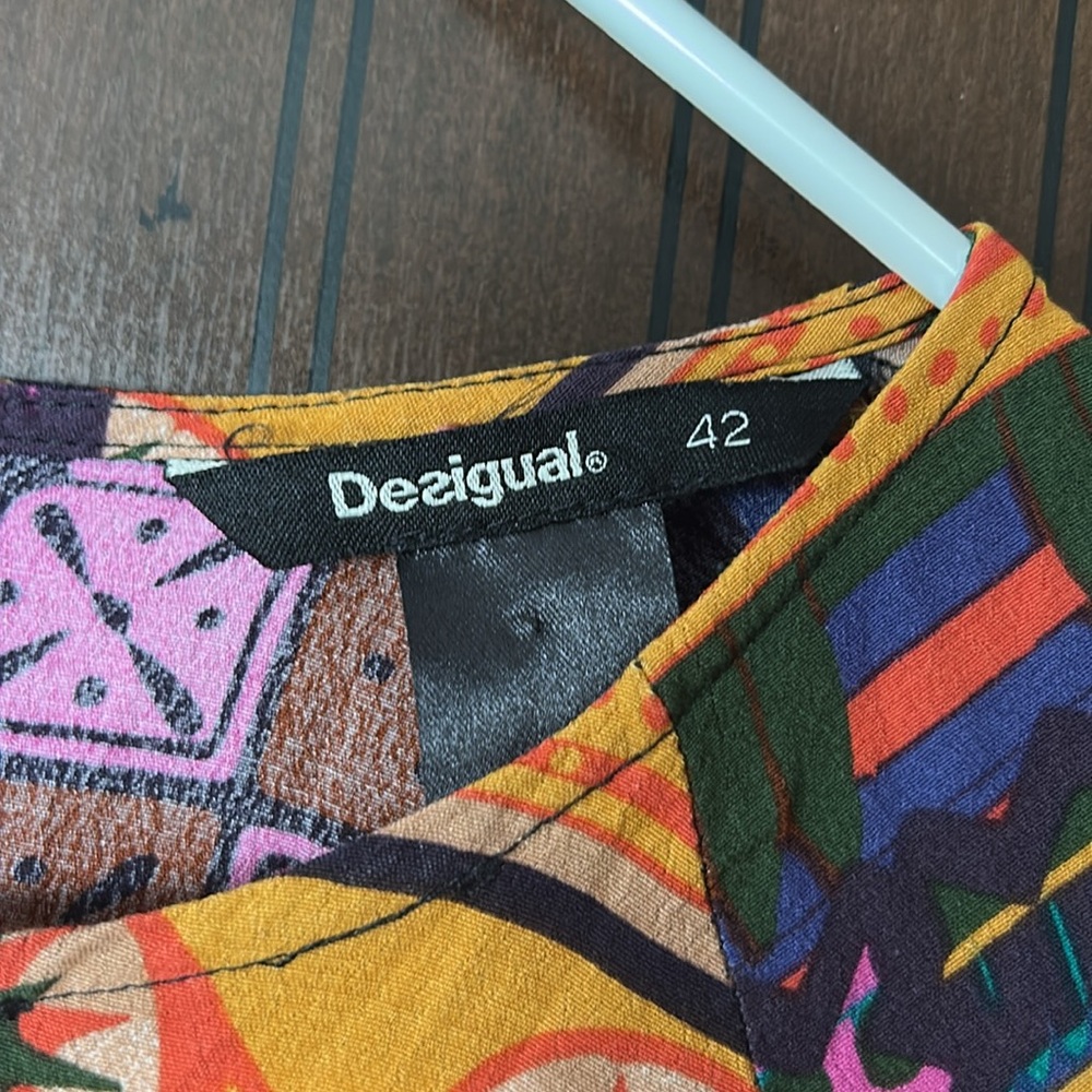 Desiguel GIULIA PRINT DRESS Size 42 - Picture 4 of 6